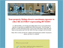 Tablet Screenshot of homephotohost.com